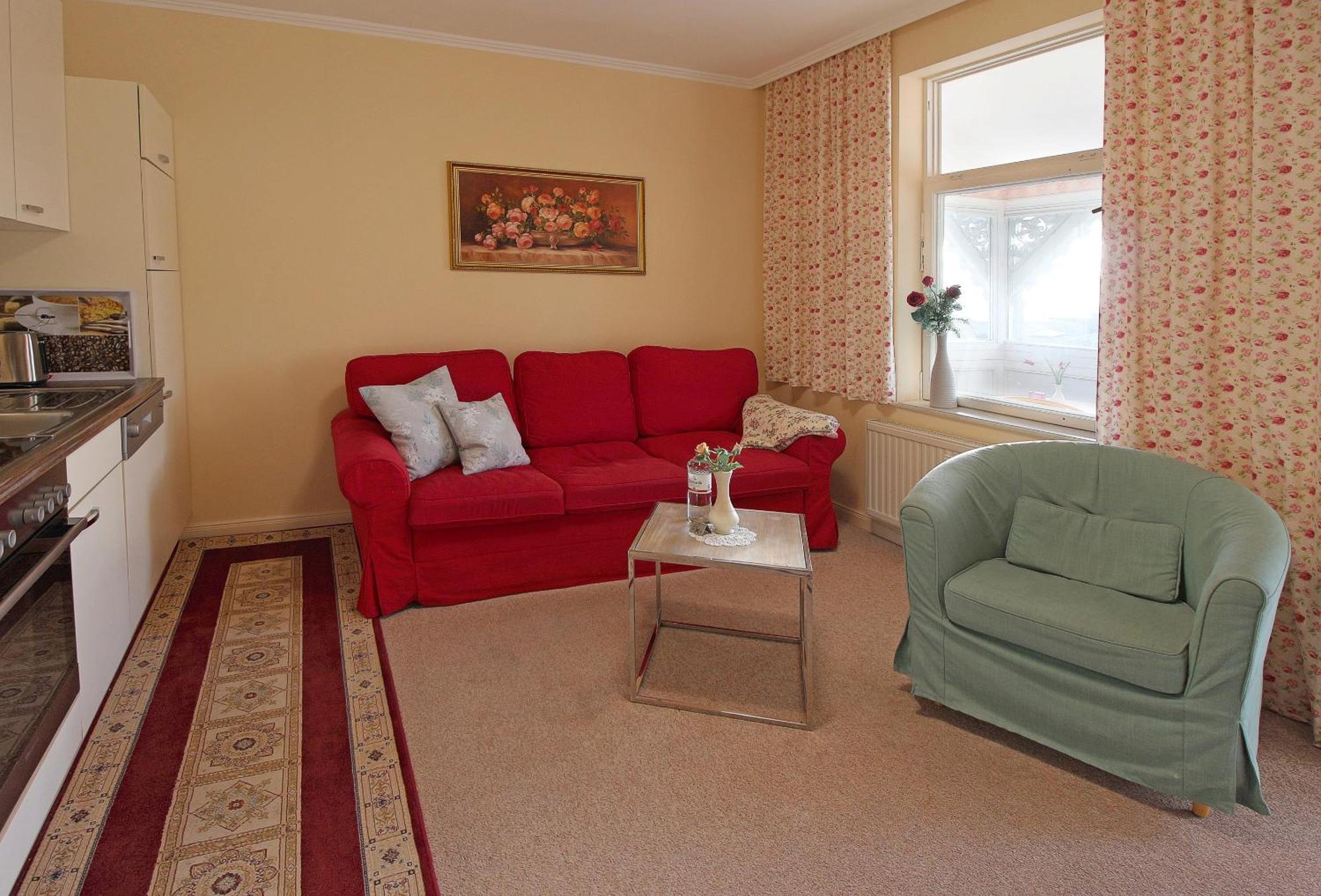 Villa Ostseelilie - Appartements Mit Balkon Und Meerblick ซาสนิทซ์ ห้อง รูปภาพ
